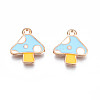 Autumn Theme Alloy Enamel Charms X-ENAM-S115-143D-2