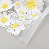 Flower Pattern Polyester Fabric for DIY Crafts DIY-WH0060-39A-2