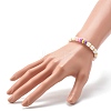 Handmade Polymer Clay Beads Stretch Bracelets BJEW-JB06428-3