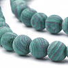 Synthetic Malachite Beads Strands X-G-T106-200-2