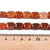 Natural Topaz Jade Beads Strands G-T138-81-5