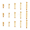 50Pcs 5 Styles Alloy Brooch Findings PALLOY-CJ0002-75-1