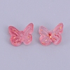 Transparent & Frosted Glass Beads KY-CJC0004-02I-1