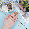 DIY Brass Rhinestone Jewelry Sets Making Kits DIY-OC0014-15A-3