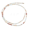 Synthetic Shoushan Stone Beads Strands GG-CBAED3F-A05-3