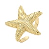 Brass Cuff Finger Rings for Women RJEW-U033-09G-02-4