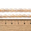 Natural Cultured Freshwater Pearl Beads Strands PEAR-I007-01P-02-5