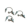 304 Stainless Steel Dangle Stud Earrings FS-WG2B7D5-01-5
