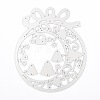 Christmas Wreath Carbon Steel Cutting Dies Stencils X-DIY-R079-061-3