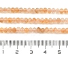 Natural Yellow Quartz Beads Strands G-K376-B11-02-5