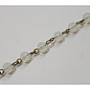 Handmade Opalite Beaded Chains AJEW-PH00979-01-1