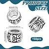 150Pcs Tibetan Style Alloy European Beads FIND-HY0005-18-2