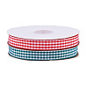 2 Rolls 2 Colors Polyester Ribbon OCOR-TA0001-43-2