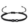 1Pc Adjustable Nylon Cord Braided Bracelets for Women Men BJEW-LP0001-31A-I-1