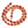 Natural Banded Agate Beads Strands G-F809-A37-01-3