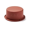 Flat Round Food Grade Silicone Molds LS-DIY-M046-17A-4