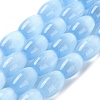 Macaron Color Natural Selenite Beads Strands X1-G-B102-A01-07-1