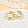 Brass Hoop Earrings KK-CBA30C7-16G-2
