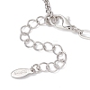 Alloy Charms Bracelets BJEW-JB12747-4