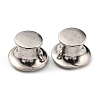 Non-Tarnish 303 Stainless Steel Secure Locking Pin Backs LS-STAS-G310-28P-2