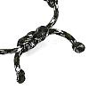 7 Inner Cores Polyester & Spandex Cord Braided Bracelets for Men Women BJEW-JB12571-02-4