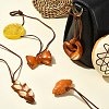 4Pcs 4 Styles PVC Simulated Bread Pendant Decorations ST-CJ0028-11-6