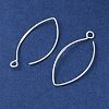 925 Sterling Silver Earring Hooks STER-NH0010-01S-2