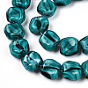 Handmade Milleflori Glass Beads Strands LAMP-M018-01A-10-2
