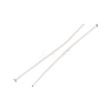 Tarnish Resistant 304 Stainless Steel Flat Head Pins STAS-E023-0.6x35mm-2