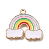 Alloy with Enamel Pendants AL-CBA9E11-05G-KCG-1
