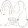 CHGCRAFT 4Pcs 4 Style Pearl Phone Case Beaded Chain AJEW-CA0002-40-1