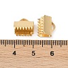 304 Stainless Steel Ribbon Crimp Ends STAS-E471-05J-G-3