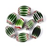 Handmade Millefiori Glass Barrel Beads LA-N002-32C-1