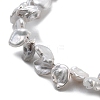 Natural Baroque Keshi Pearl Beads Strands PEAR-P064-06D-04A-4