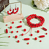 Dyed Natural Wood Beads WOOD-PH0003-12A-5