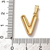 304 Stainless Steel Micro Pave Clear Cubic Zirconia Pendants CU-CBA703A-05G-V-3