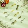 120Pcs 6 Styles Tibetan Style Alloy Infinity with Hope Connector Charms TIBE-FH0001-20-4