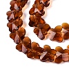 Transparent Glass Beads Strands GLAA-Q118-01A-B09-3