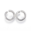 304 Stainless Steel Open Jump Rings X-STAS-E113-10P-2