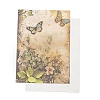30Pcs 15 Styles Vintage Floral Scrapbook Paper Pads DIY-P083-A06-4