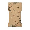 Kraft Paper Hair Clip Display Cards DIY-B061-06A-05-1