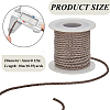 10M Braided Leather Cord WL-SC0001-04-2