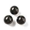 Natural Shungite Sphere Beads G-F675-01-B-1