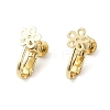 Brass Screw Clip-on Earrings EJEW-Q782-02G-1