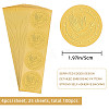 Self Adhesive Gold Foil Embossed Stickers DIY-WH0211-229-2