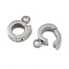 304 Stainless Steel Twister Clasps STAS-B095-04P-02-2