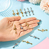 16Pcs 2 Colors 304 Stainless Steel Lobster Claw Clasps PALLOY-TAC0265-6