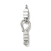 304 Stainless Steel S-Hook Clasps STAS-G373-04P-01-1