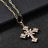 304 Stainless Steel Pendant Necklaces NJEW-H070-04G-2