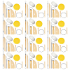 96Pcs 8 Styles Wood & Stainless Steel Ceramic Making Tools Kit TOOL-PH0001-98-1